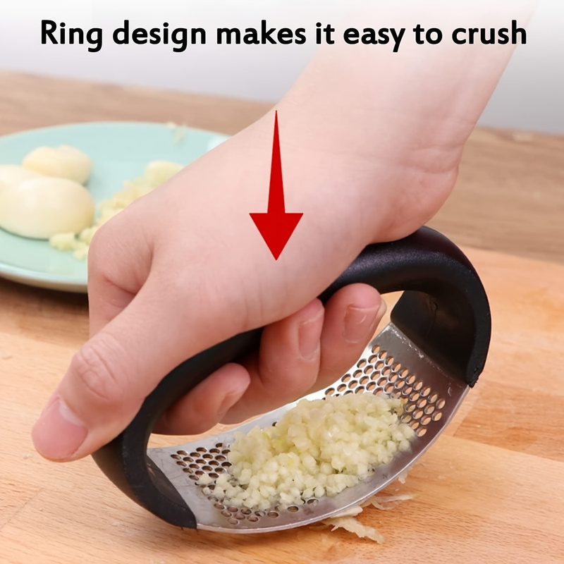 1 Stainless Steel Garlic Press - Kitchen Gadgets Garlic ulasan dan harga