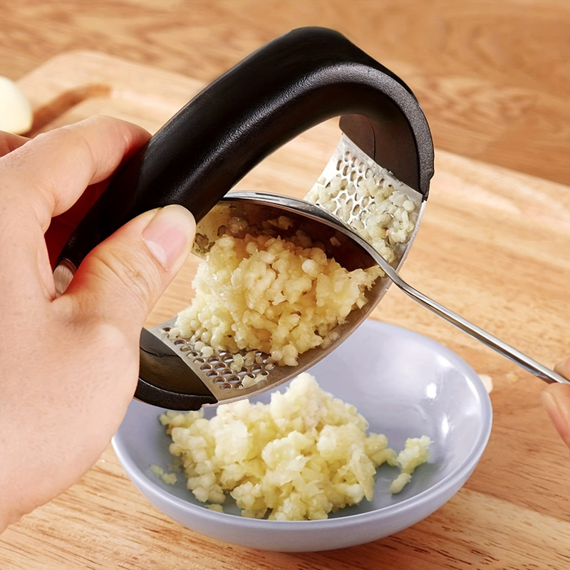 1 Stainless Steel Garlic Press - Kitchen Gadgets Garlic ulasan dan harga